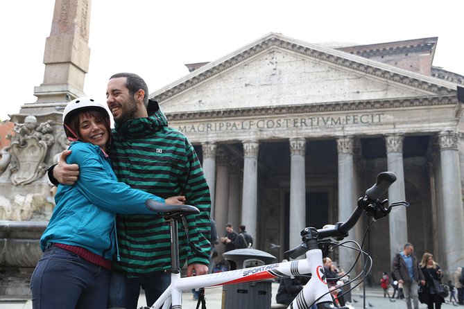 Rome E-Bike Tour – Premium Small Group with Local Guide - The big square moments: the wedding cake and Trajan context