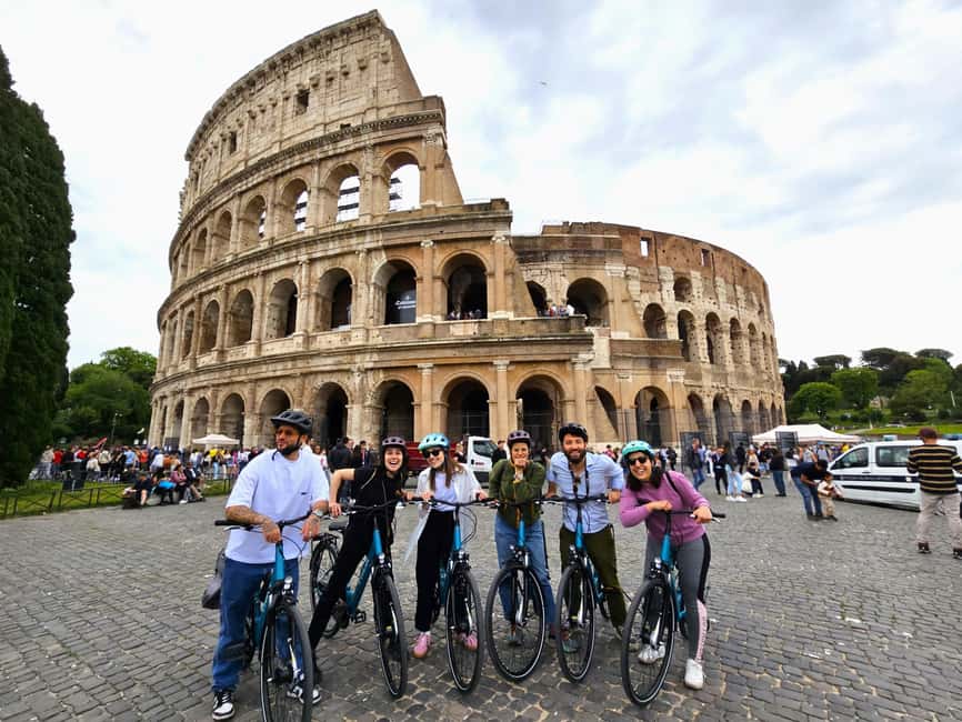 Rome E-Bike Tour with a local! (and a traditional snack) - Key takeaways before you pedal