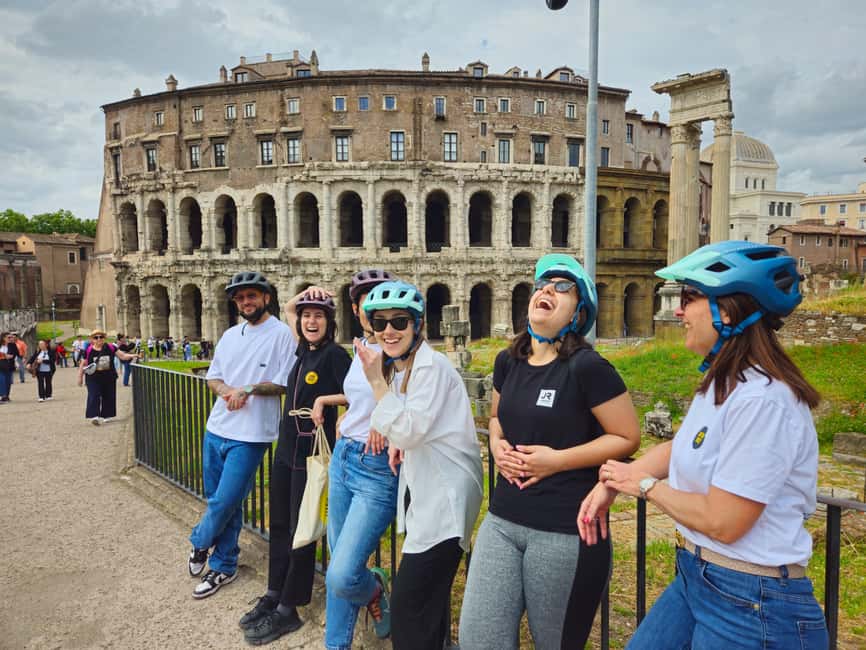 Rome E-Bike Tour with a local! (and a traditional snack) - Why an e-bike works so well in Rome