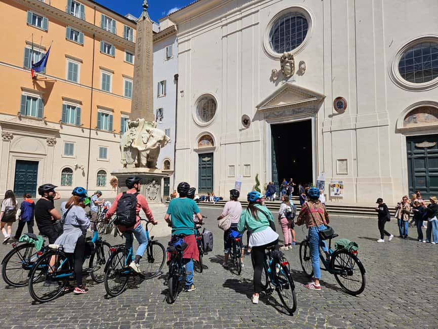Rome E-Bike Tour with a local! (and a traditional snack) - Hidden side streets, smaller surprises, and shortcuts