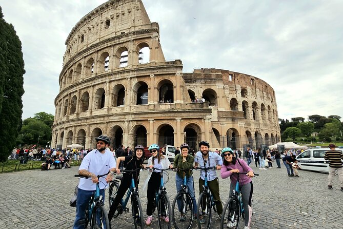 Rome E-Bike Tour with a Local! Top Attractions & Hidden Gems! - Meet the local guide style: friendly facts, not a race