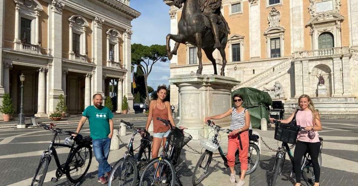 Rome: E-Bike Tour with Locals in German language - Aventine Hill to the orange park: the scenic payoff without the heavy climbing