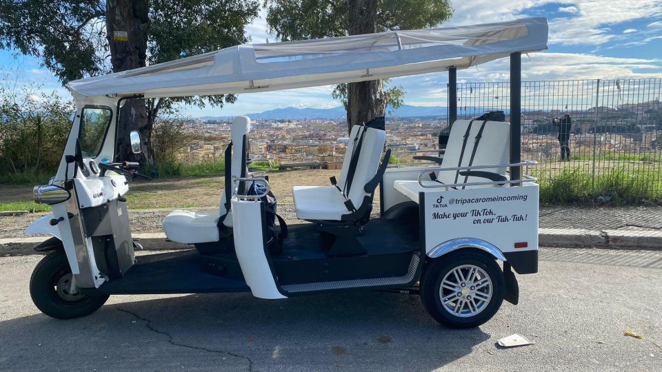 Rome E-Tuk Private Tours - The audio guide: how the stories work in motion