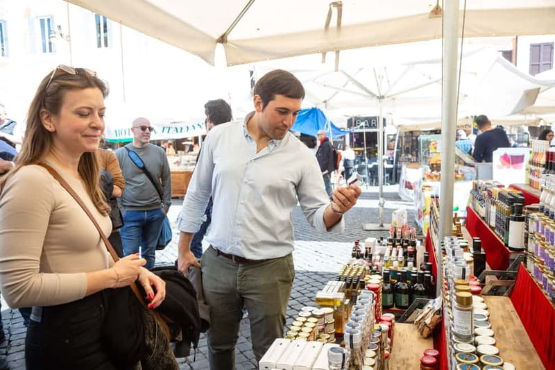 Rome: Eat Like a Roman Ghetto & Campo de' Fiori Food Tour - Why Campo de’ Fiori and the Jewish Ghetto is the best setup for street food