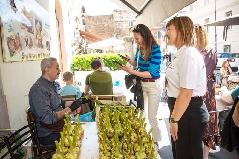 Rome: Eat Like a Roman Ghetto & Campo de' Fiori Food Tour - The market stop and morning-only tastings you’ll want to plan around