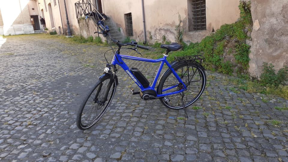 Rome: Electric Bike Rental with Helmet - The Appian Way option: a quieter Rome with room to breathe