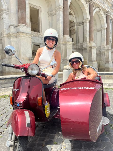Rome: Evening Fiat 500 and Vespa Prosecco Tour - Picking your ride: Fiat 500 vs single Vespa vs sidecar Vespa