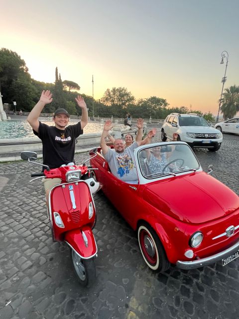 Rome: Evening Fiat 500 and Vespa Prosecco Tour - The guide factor: why names like Roberto, Simon, and Cesare keep coming up