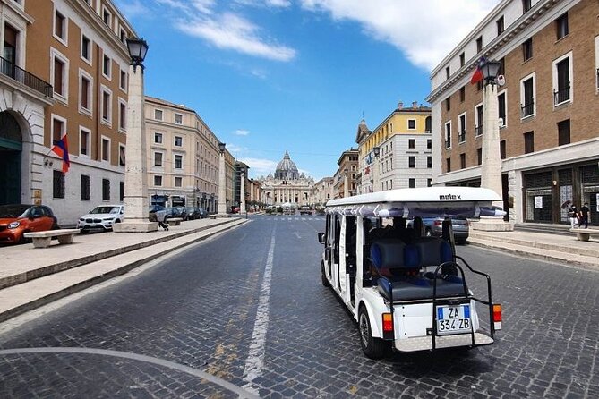 Rome Evening Golf Cart Tour w/ Pizza & Gelato Dinner Max 6 People - Piazza Navona dinner: Roman pizza and gelato, sit-down style