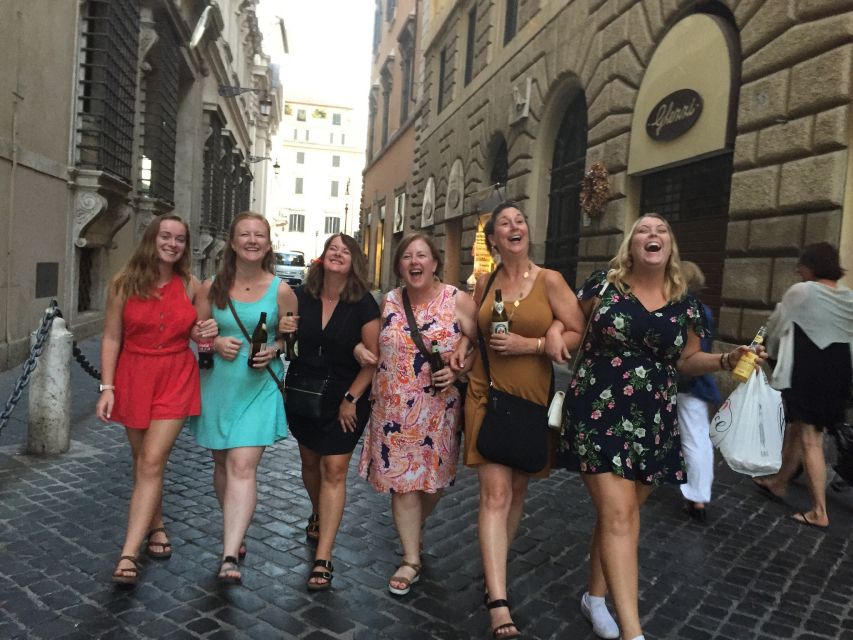 Rome: Evening Golf Cart Tour with Aperitivo - Pyramid of Cestius and the switch into narrow neighborhood streets