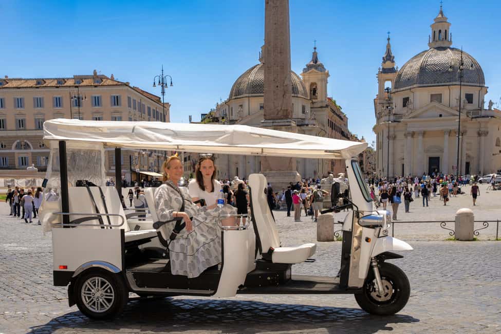 Rome: Exclusive Private Tour by Tuk Tuk - Giardino degli Aranci: A Short Stop That Can Change Your Whole Perspective