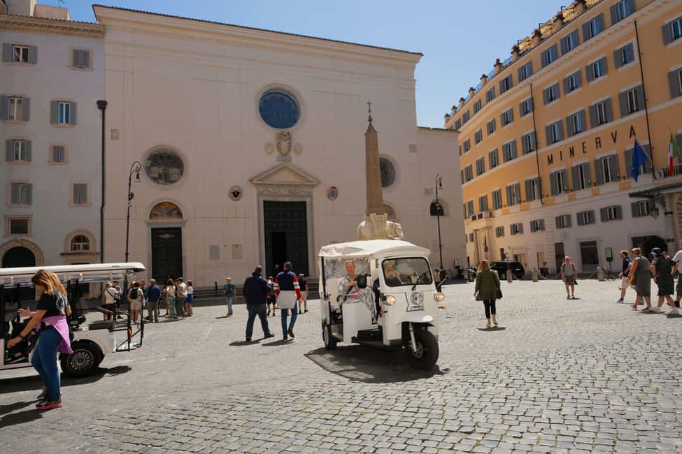 Rome: Exclusive Private Tour by Tuk Tuk - Mouth of Truth and Piazza Venezia: Two Famous Stops, One Smooth Flow