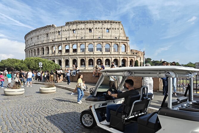 Rome: Explore Rome on a Private Golf Cart Tour – Highlights&Views - Private Golf Cart in Rome: the practical magic