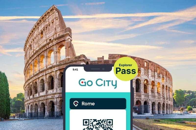 Rome Explorer Pass: 2 to 7 Attractions - Includes Colosseum - Colosseum time: entry plus audio and multimedia support