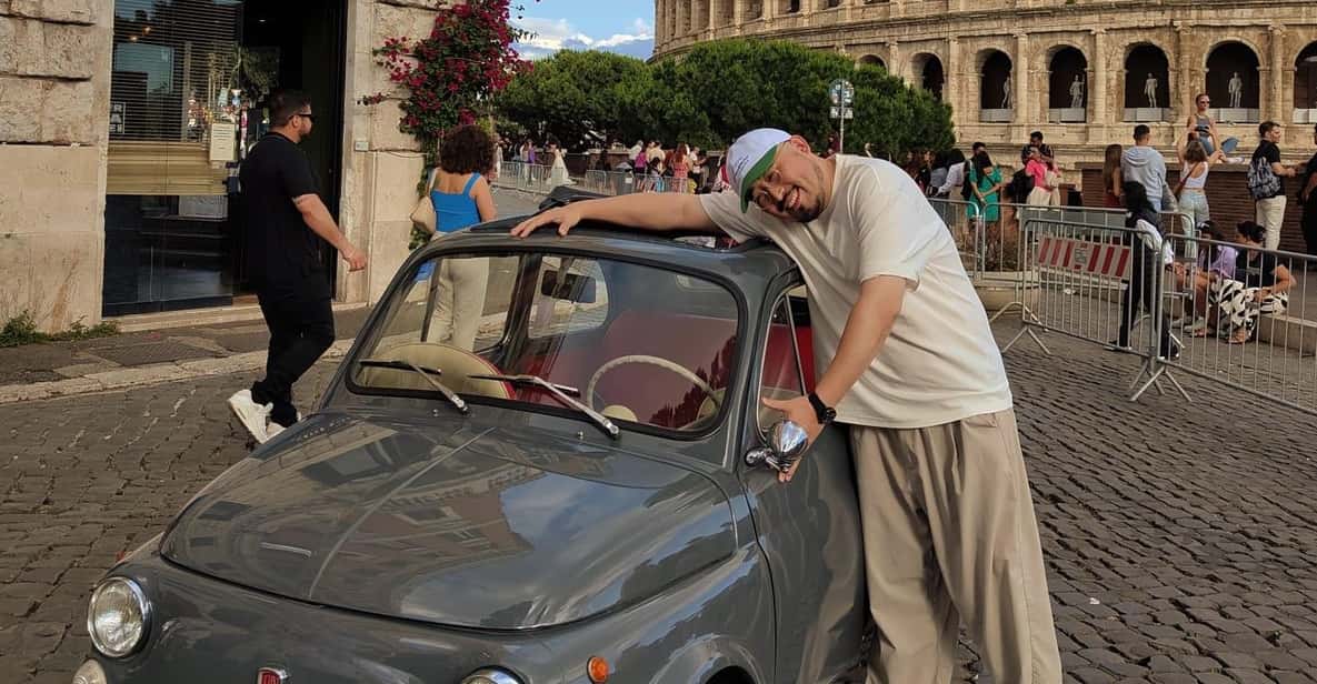 Rome: Fiat 500 private tour with a roman - Price and value: $124.61 per person for 2 hours
