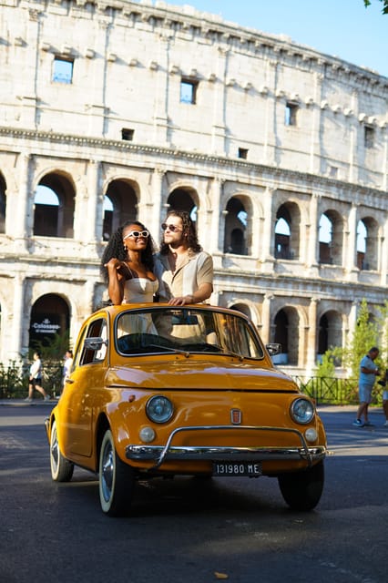 Rome Fiat 500 Tour with Professional Photoshoot - What the Driver and Photographer Actually Change