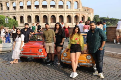 Rome: Fiat 500 Vintage City and Photo Tour - Meeting at Caffè Oppio, right in the Colosseo orbit