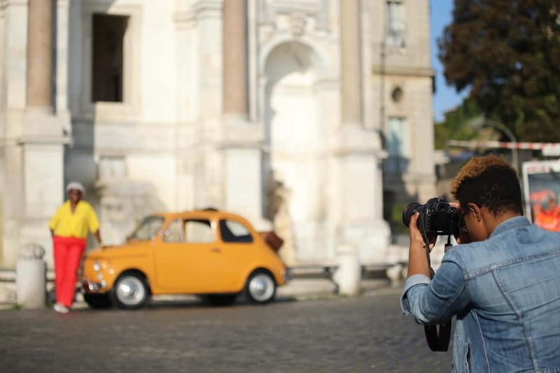 Rome: Fiat 500 Vintage City and Photo Tour - Gianicolo Terrace: top-of-Rome views, done right