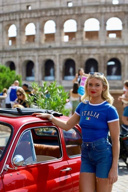 Rome: Fiat 500 Vintage Photo Tour - Your Passenger Seat on the Vintage Fiat 500
