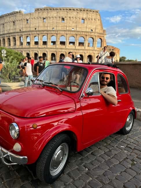 Rome: Fiat 500 Vintage Photo Tour - The High Point of Rome: Italy Meets the Vatican