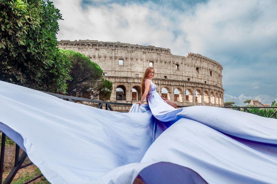 Rome: Flying Dress Professional Photoshoot - Price for Two: Is $351.18 Good Value?