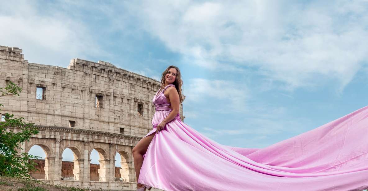 Rome: Flying Dress Professional Photoshoot - Your Photographer Team: What the Shoot Feels Like