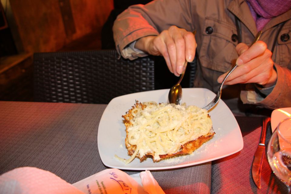Rome: Food Tour and Wine Tasting in a Traditional Trattoria - Trastevere Supper: Antipasto, Two First Courses, and Two Italian Wines