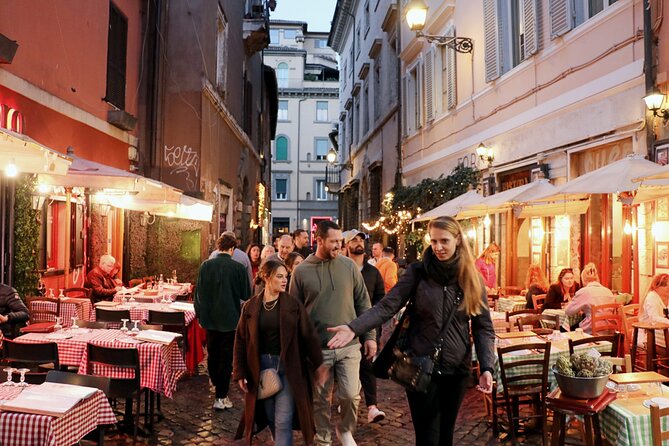 Rome Food Tour: Hidden Gems of Trastevere with Dinner & Wine - Where to meet and how the route ends