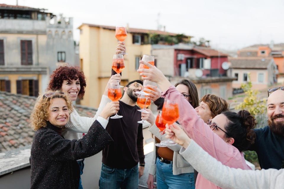 Rome: Food Tour of the Historic Center with Rooftop Spritz - Key highlights worth circling