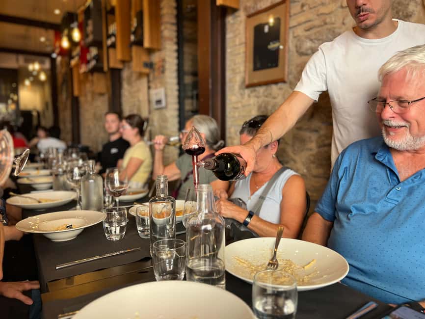 Rome: Food Tour with Unlimited Food and Barolo Wine - The secret street-food stop plus a bakery dessert reset
