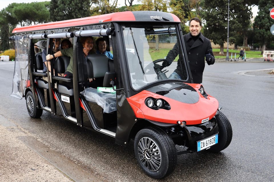 Rome Food & Wine Tour by Golf Cart: taste and explore - Why a golf cart food tour makes sense in Rome
