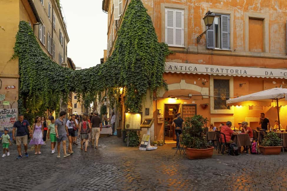 Rome: Food & Wine Tour with a local guide in Trastevere - Trastevere is the right neighborhood for food and wine