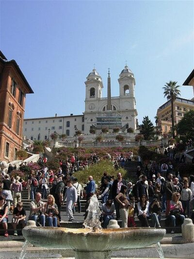 Rome: Fountains and Squares, Half Day Tour with Tasting - Trinità dei Monti and the Spanish Steps: More Than Just Stairs