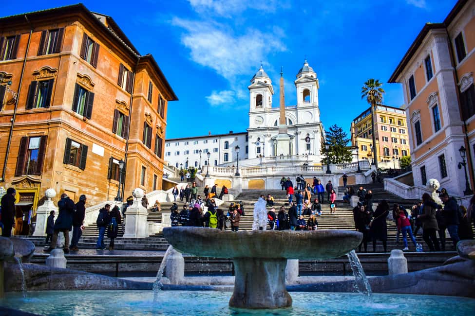 Rome: Fountains and Squares small-group guided Walking Tour - Trevi Fountain: coin or card wish, plus a plan for the crowd