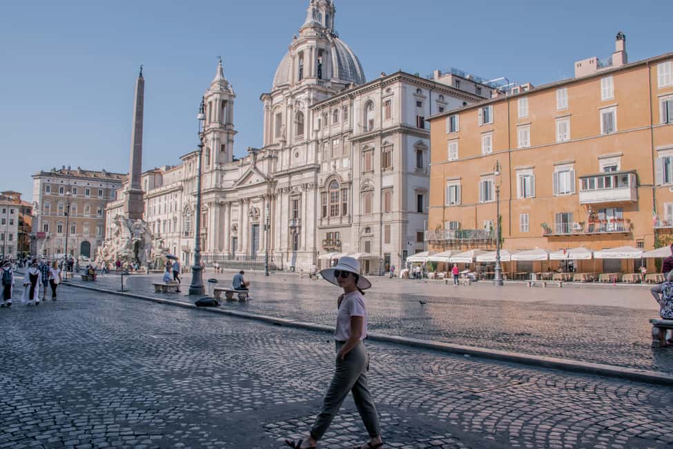 Rome: Fountains and Squares small-group guided Walking Tour - The Pantheon stop: seeing it from the outside, with context for what you’re looking at