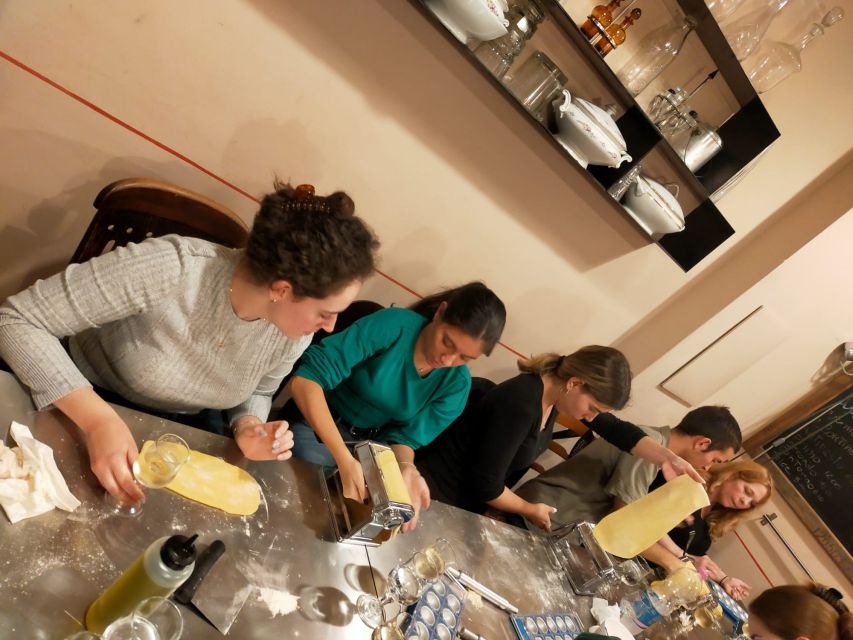 Rome: Fresh Pasta and Tiramisu Making Class with Fine Wine - Quick highlights