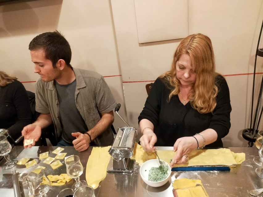 Rome: Fresh Pasta and Tiramisu Making Class with Fine Wine - The Meal Part: Eating What You Made Near the Vatican
