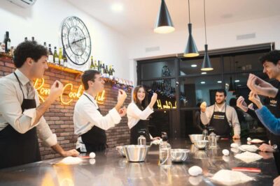 Rome: Fresh Pasta-Making Class with Italian Chef and Wine - What happens when you arrive at the cooking lab