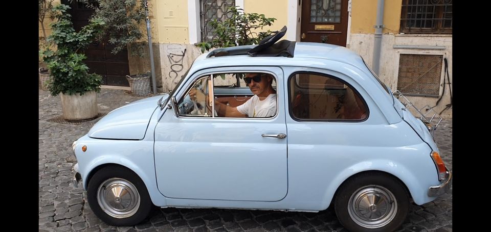 Rome: Full-Day Classic Fiat 500 Rental - Key points worth knowing