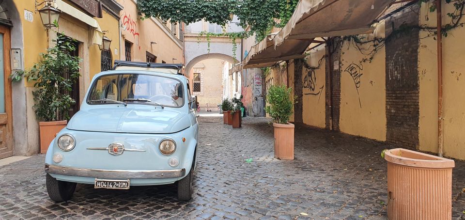 Rome: Full-Day Classic Fiat 500 Rental - Why a 1960s Fiat 500 in Rome works so well
