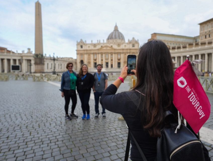 Rome: Full-Day Colosseum, Vatican Museums & City Center Tour - St. Peter’s Basilica area: photo pass and the feel of the place