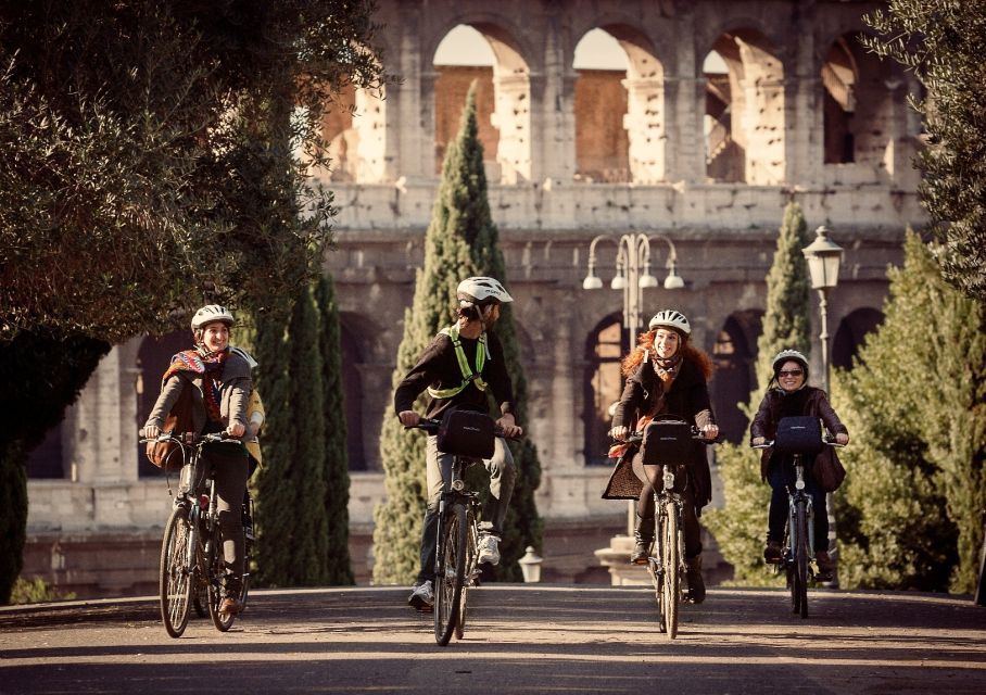 Rome: Full-Day Guided Tour by E-Bike with Lunch Included - Villa Borghese: Pedaling Into Rome’s Green Break