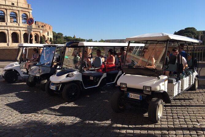 Rome Full Day Private Golf Cart Tour with Hotel Pickup 6 hours - A 6-hour Rome loop that skips the sweat: private golf cart with hotel pickup