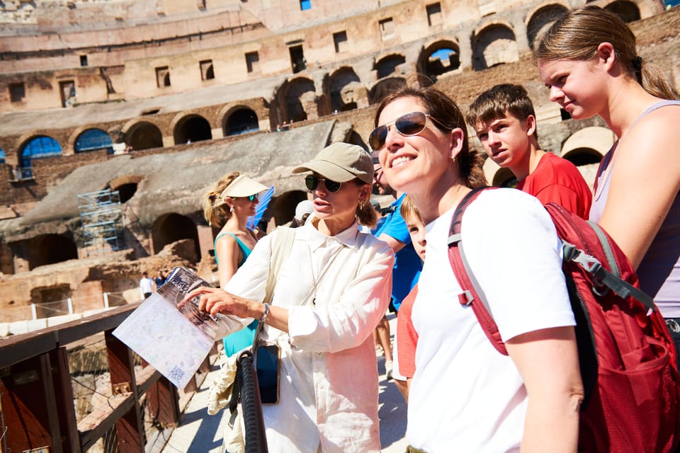 Rome: Full Experience Colosseum Arena Tour (MAX 10 PEOPLE) - The Colosseum guided portion (about 1.5 hours): Tiers, architecture, and a clear route