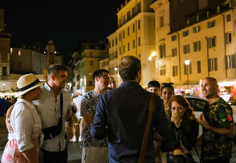 Rome: Ghosts & Bone Crypts Tours: 2 Tours, 1 Discount Ticket - The café break at the right moment