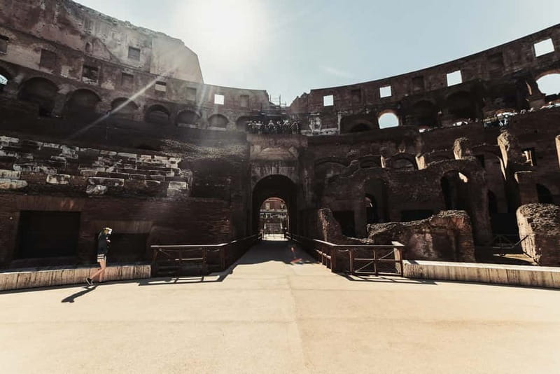 Rome: Gladiator’s Gate and Arena Special Colosseum Access - Arena floor access: the Colosseum you rarely get to touch