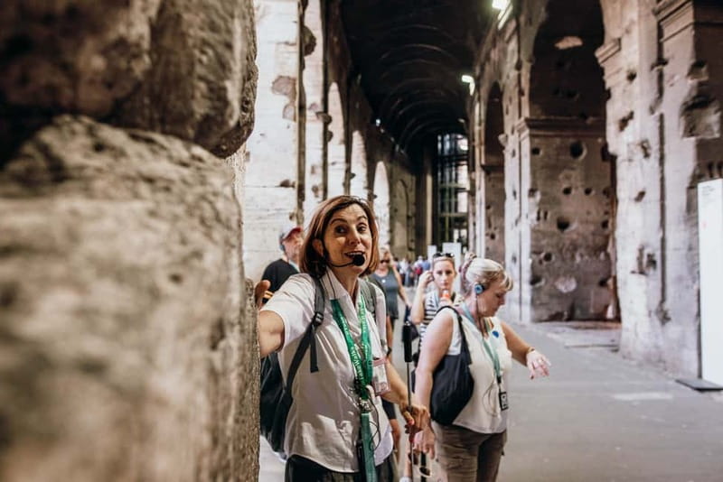 Rome: Gladiator’s Gate and Arena Special Colosseum Access - Small-group comfort, headsets, and what to bring