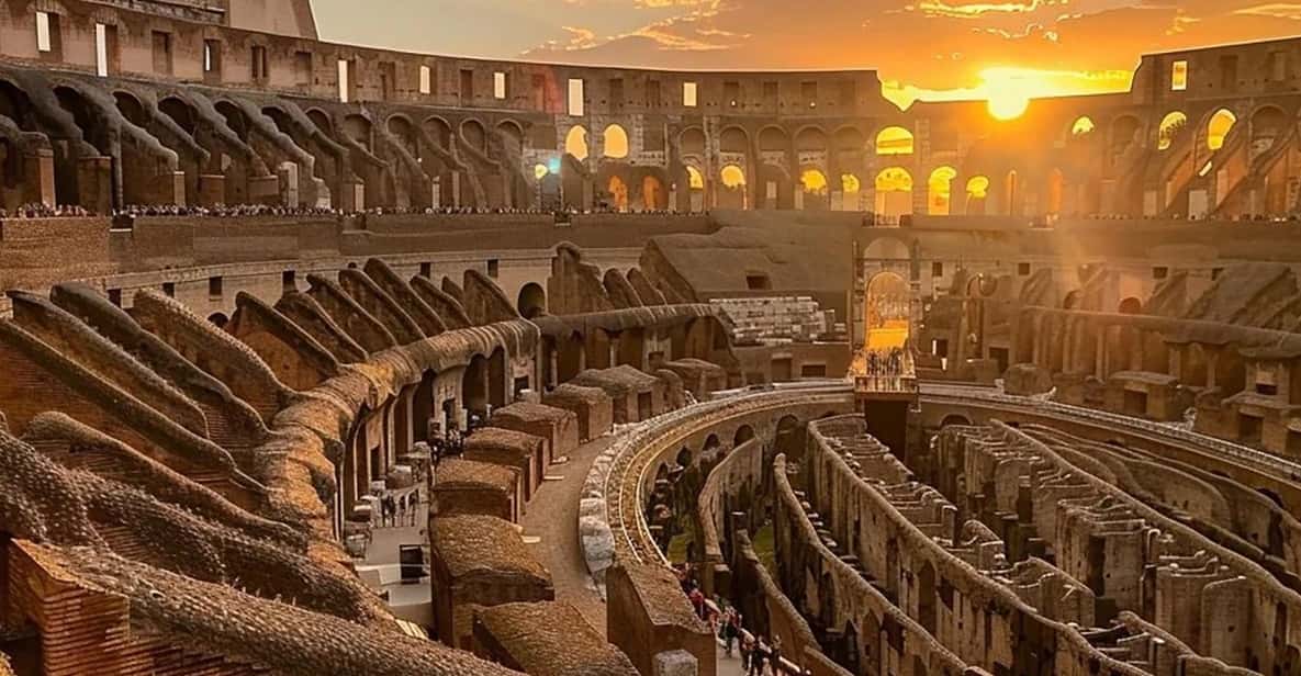 Rome: Golden Hour Expereince at the Colosseum with a Guide - Meeting Point, Timing, and Staying With the Group