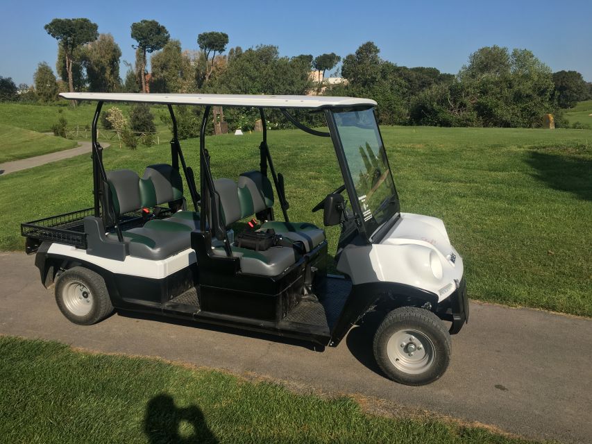 Rome golf car tour - Via Ludovisi start: an easy jump-off near Via Veneto