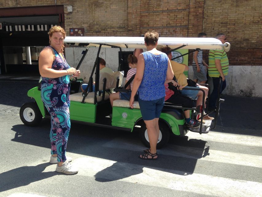 Rome golf car tour - Customizing the route: ask the driver for your version of Rome